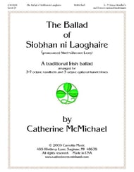 Ballad of Siobhan ni Laoghaire Handbell sheet music cover